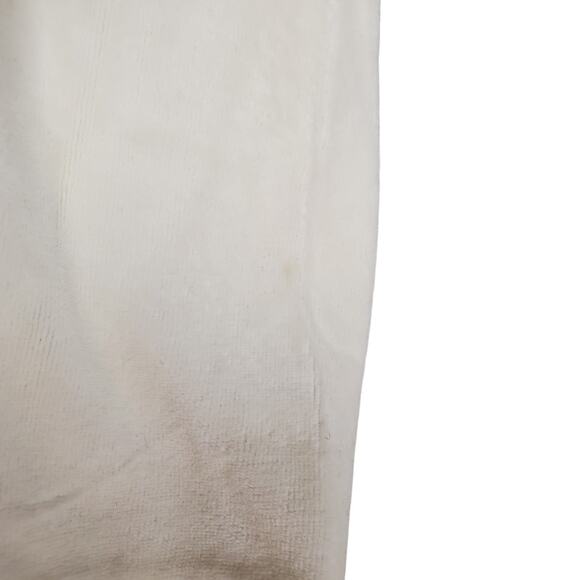 Y2k Juicy Couture Zip-Up Track Suit Velour Hoodie Cream Graphic - Small - Picture 6 of 8